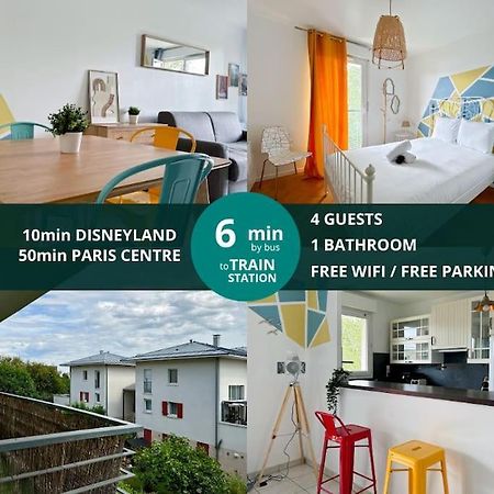 Le Bruxelles 21 - Appartement Pour 4 Personnes Disneyland Paris Montévrain Zewnętrze zdjęcie